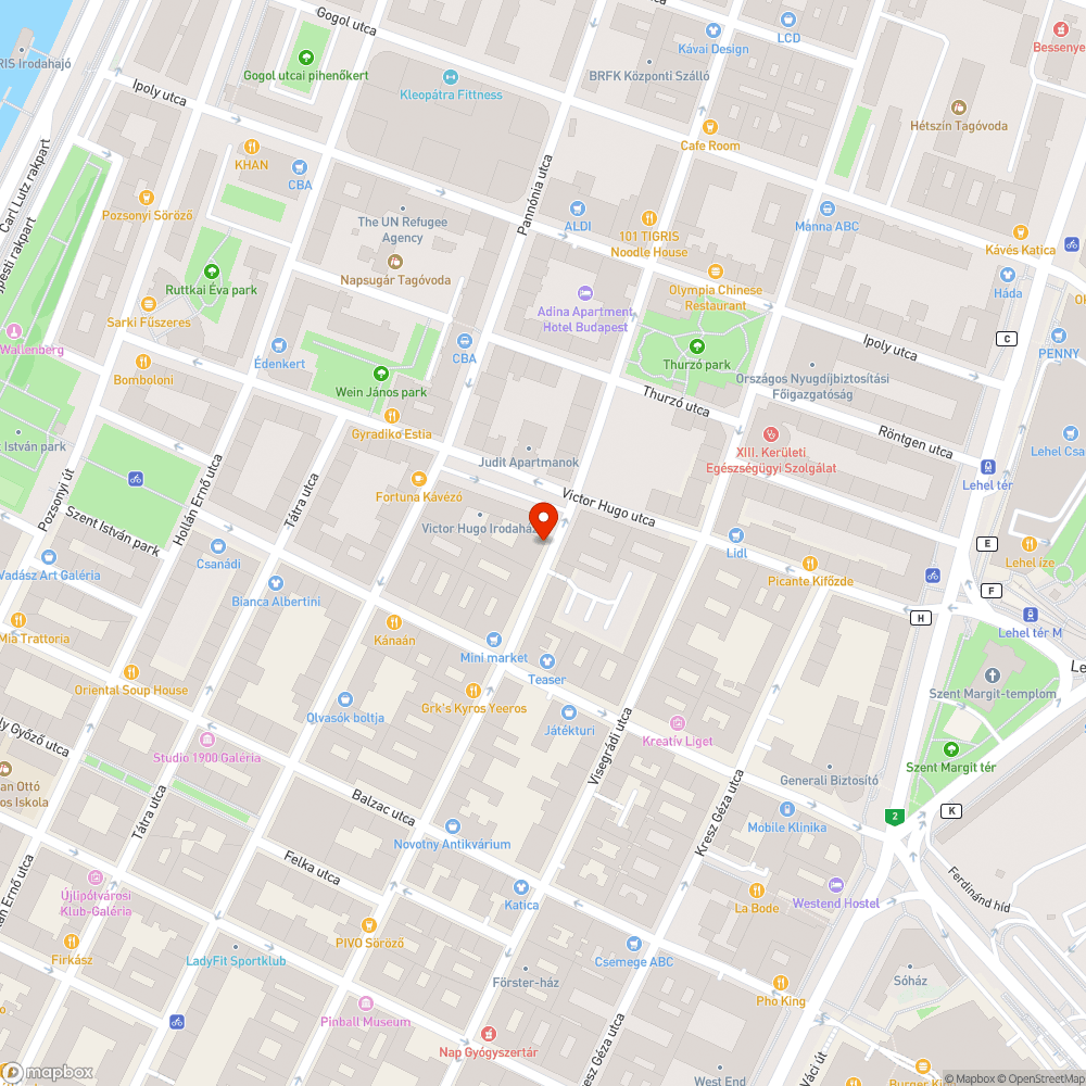 Fedlap oldala kiáll a járdából bejelentés helye