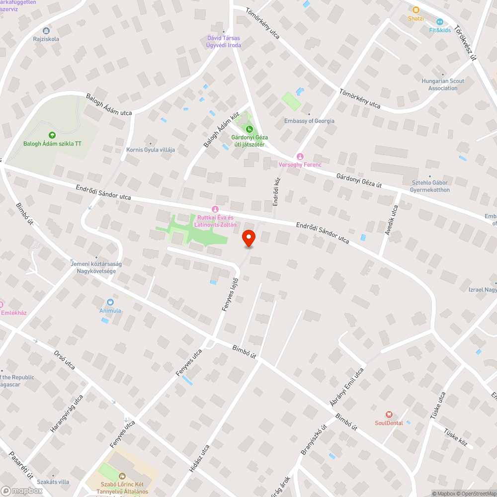 Sötét lépcső bejelentés helye