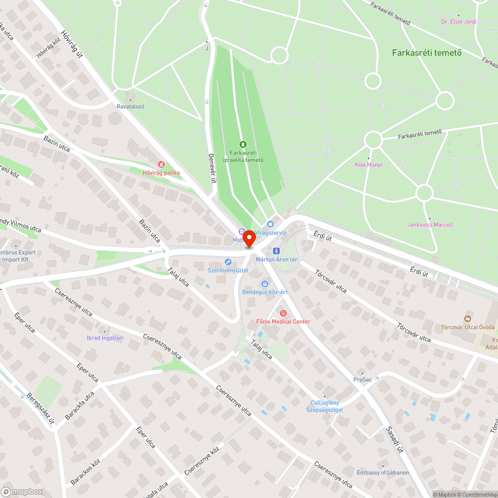 Megsüllyedt csatorna bejelentés helye