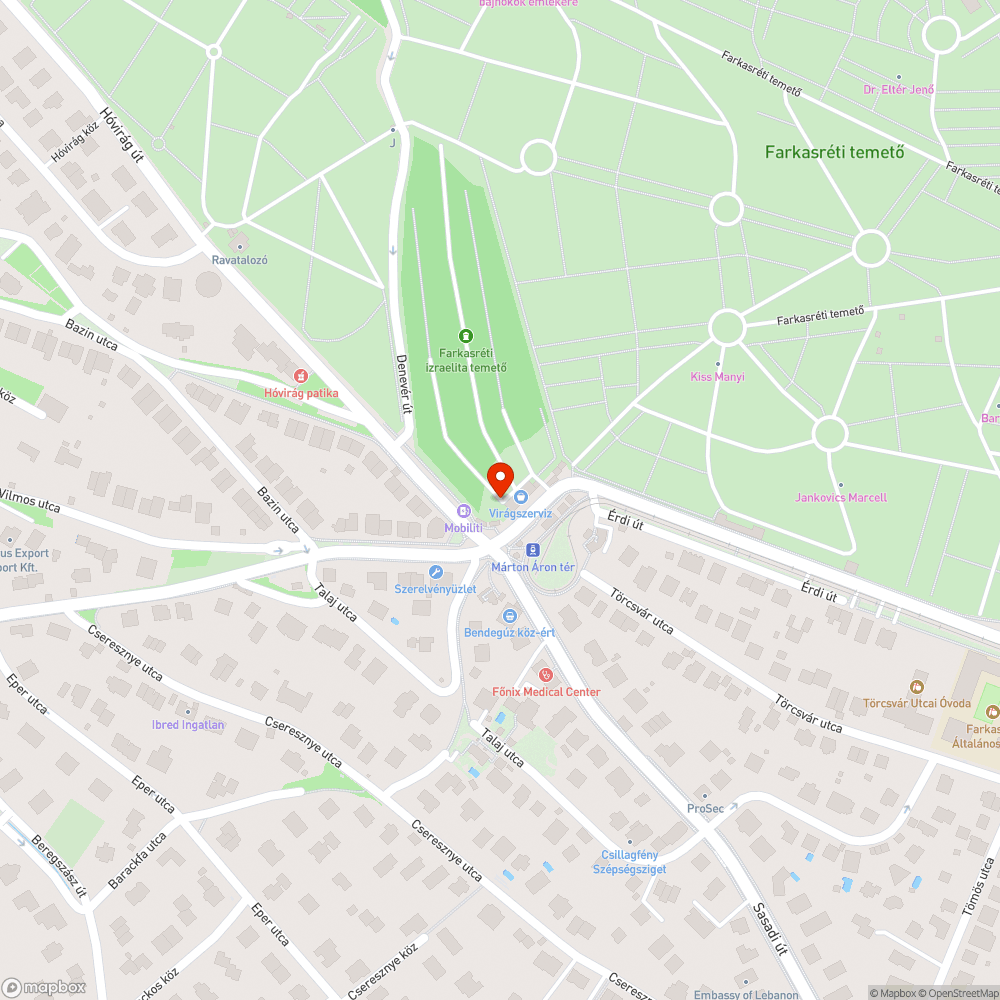 Megsüllyedt járda bejelentés helye