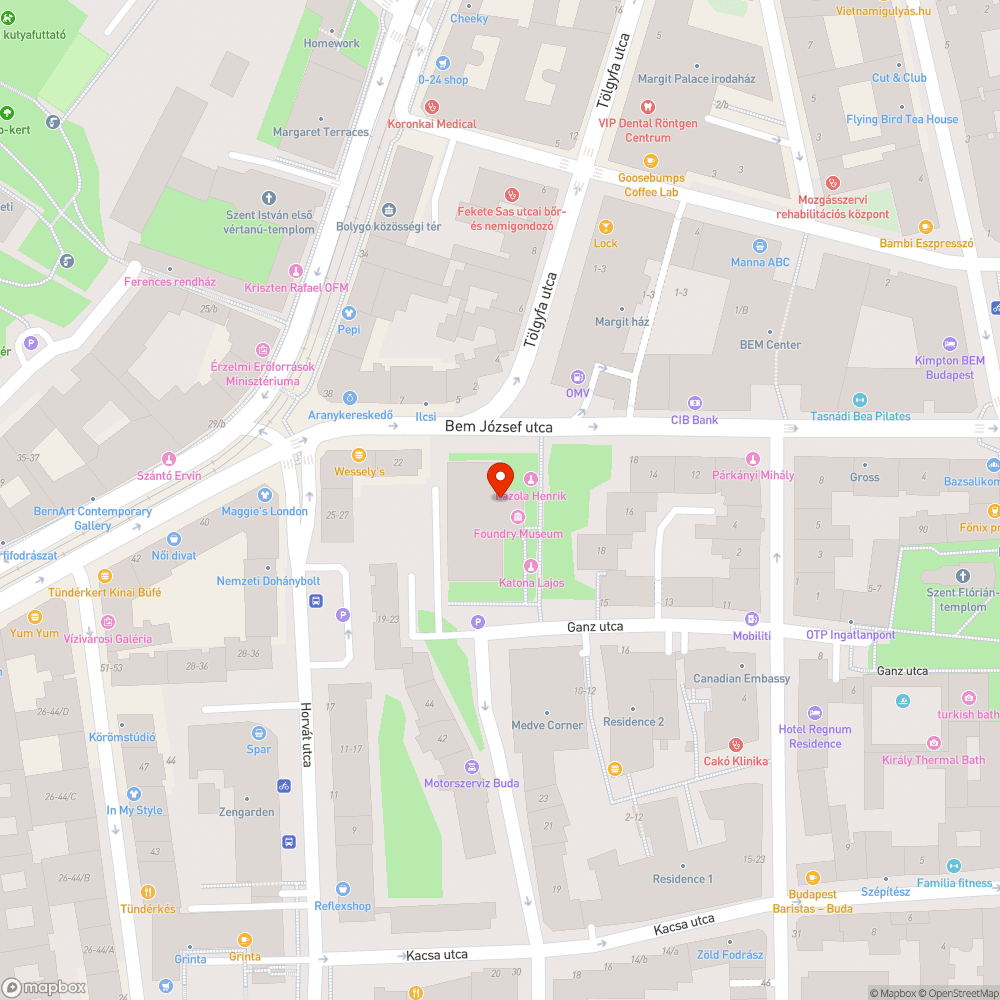 Elszort szemet bejelentés helye