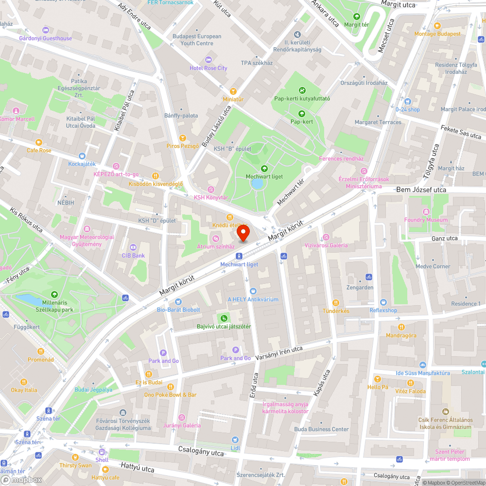 Félig törött deszka a virágágyásban bejelentés helye