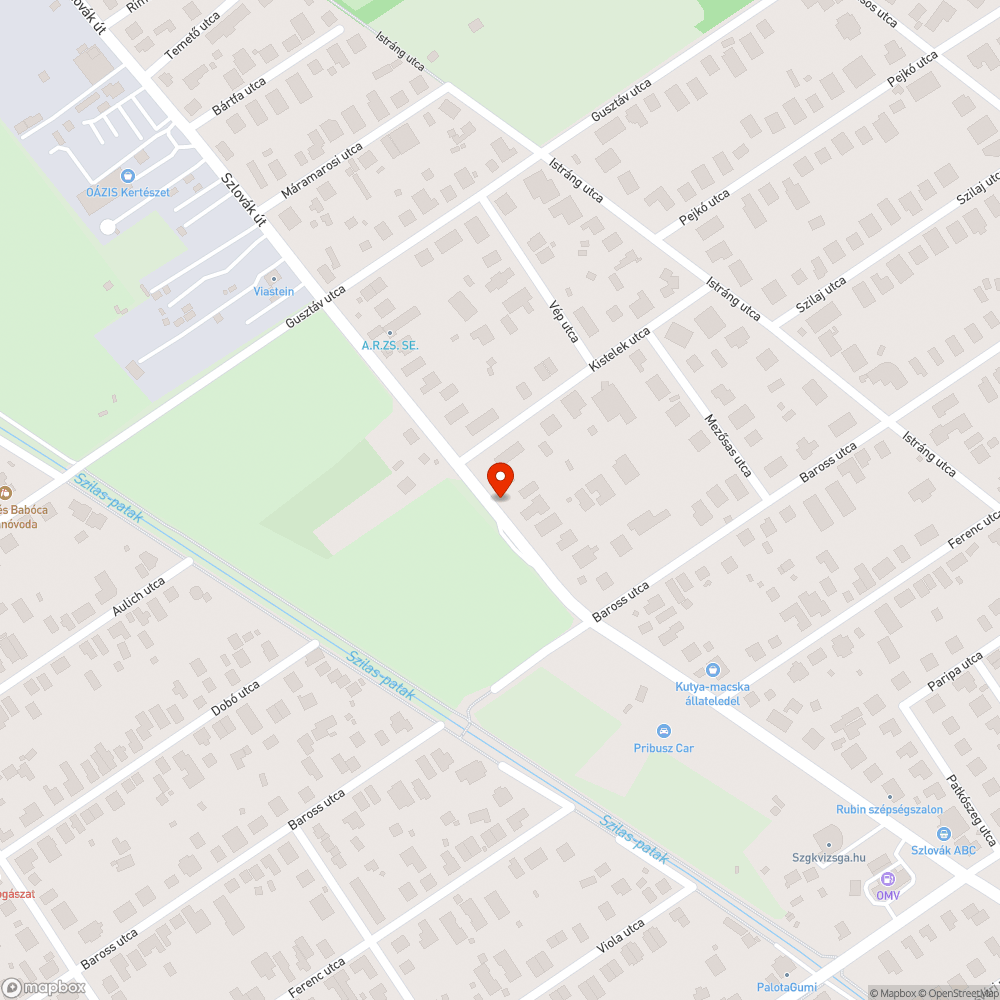 Kátyús főút bejelentés helye