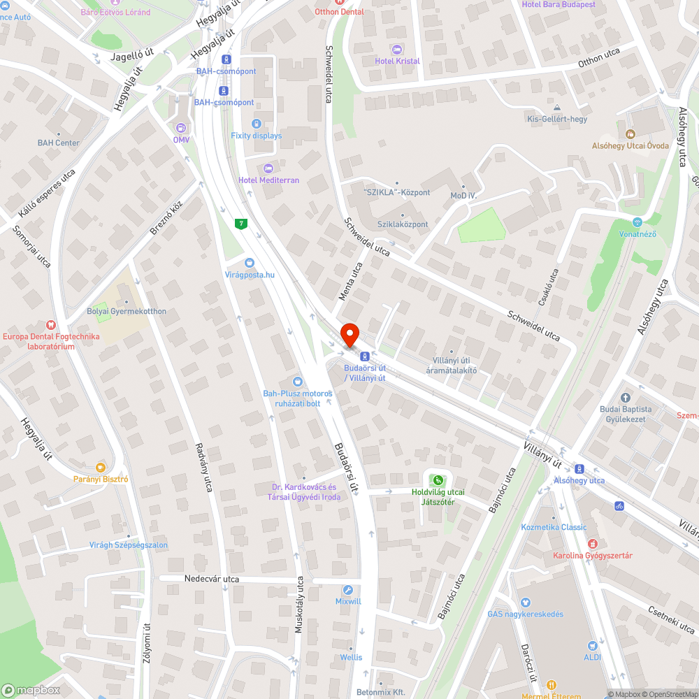 Kopott pad bejelentés helye