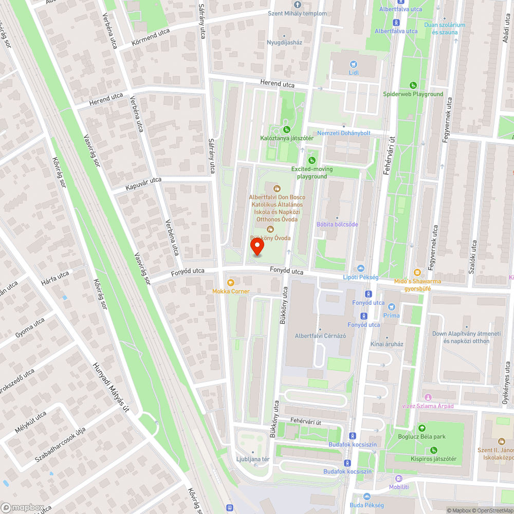 Elhagyott bejelentés helye