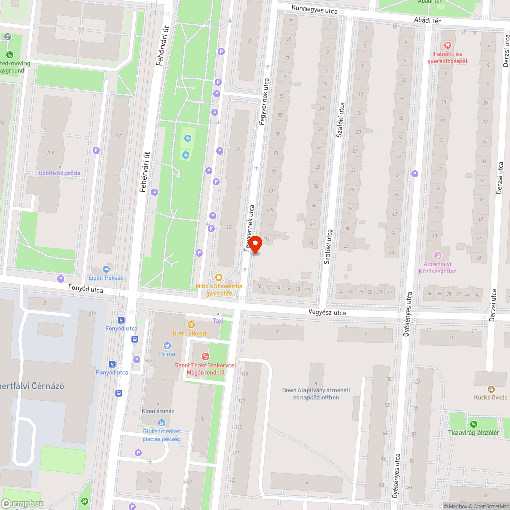 Billegő fedlap bejelentés helye