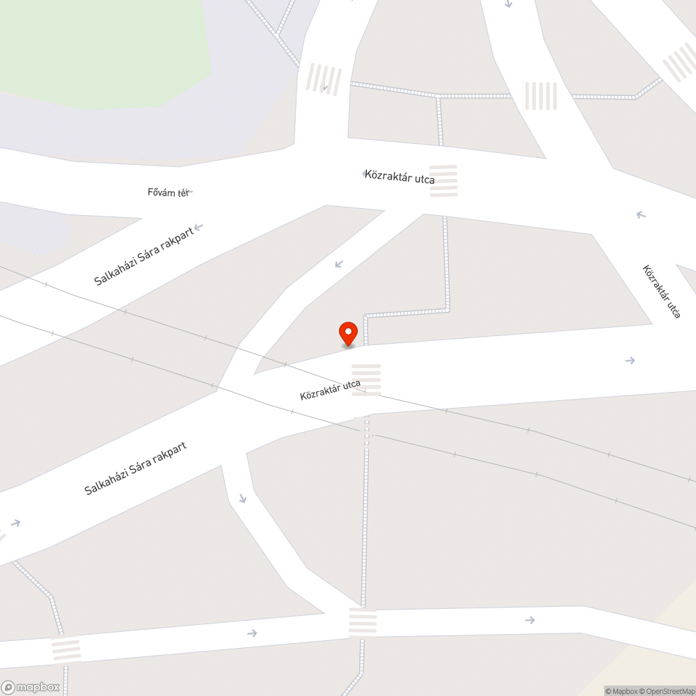 Kidöntött terelőnyíl tábla bejelentés helye