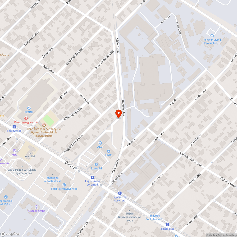 Szükségtelen, csúnya kerítésmaradvány 2. bejelentés helye