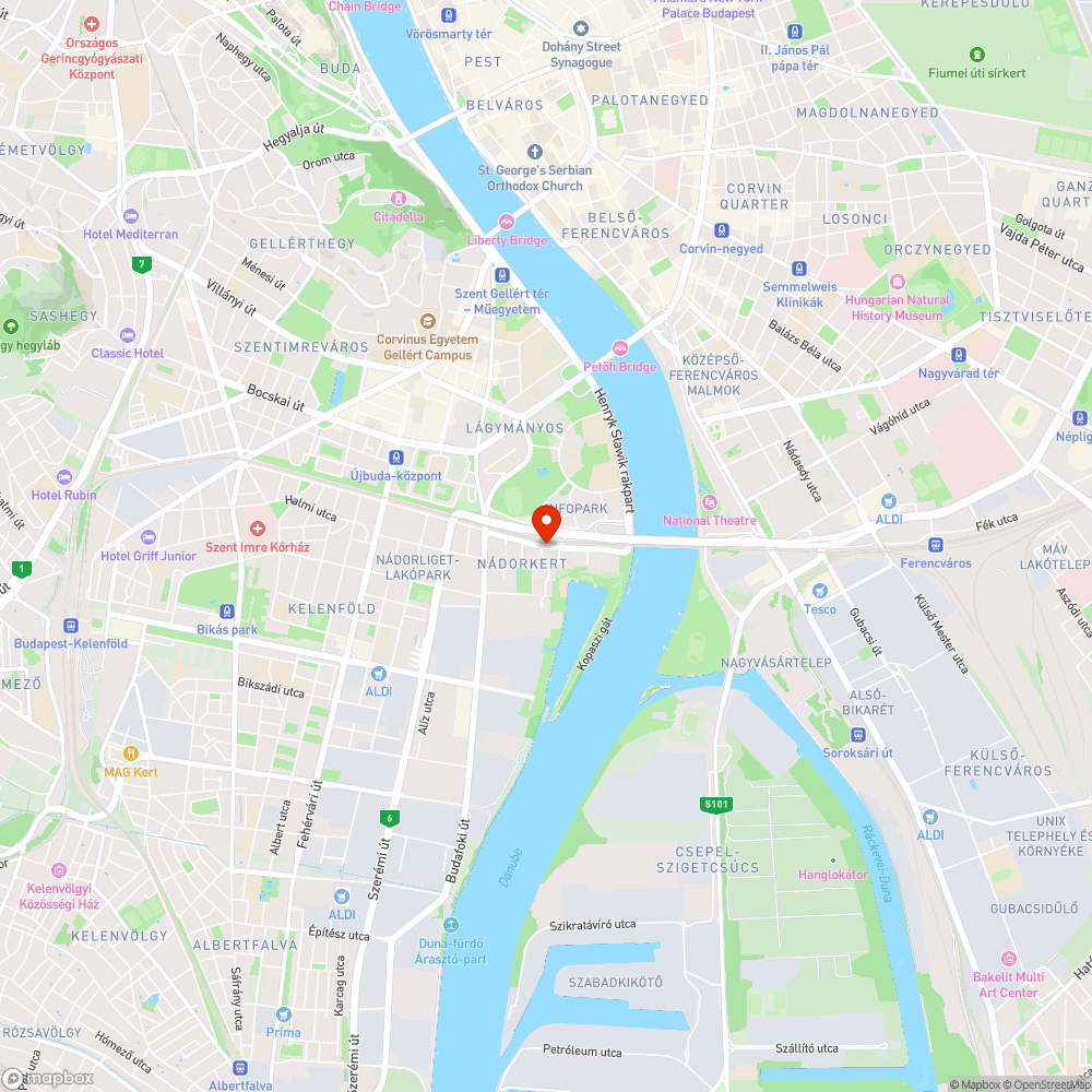 Kerákpárút felfestés bejelentés helye