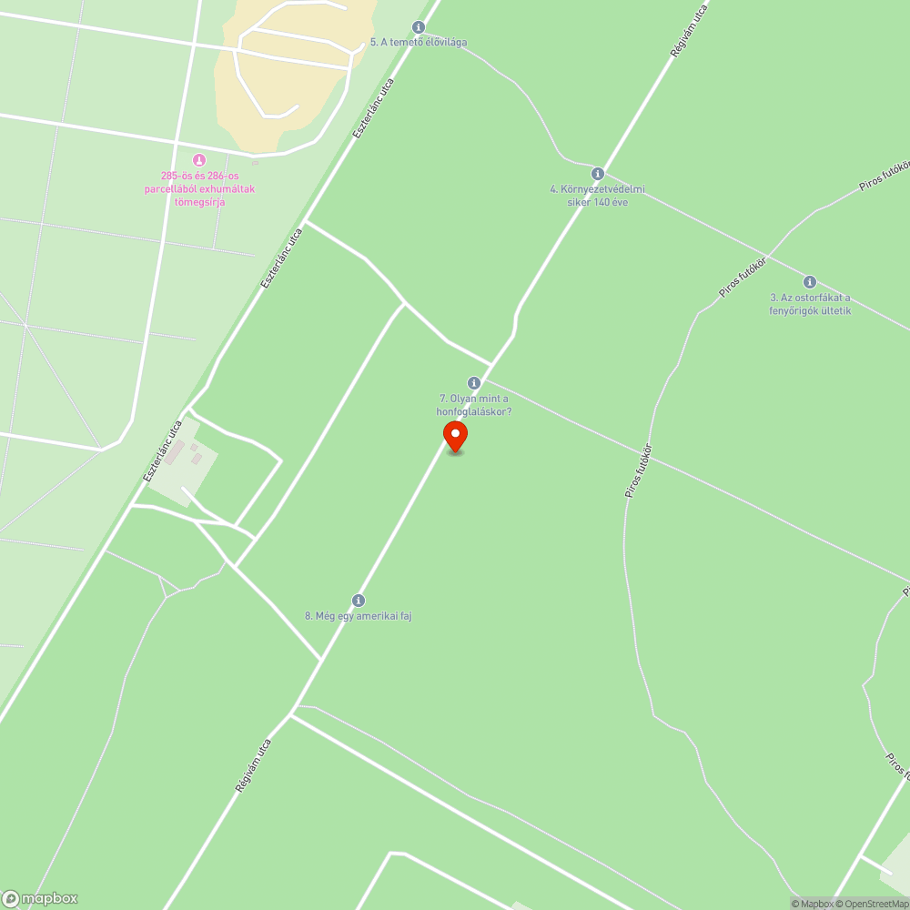 erdei bringaút bejelentés helye