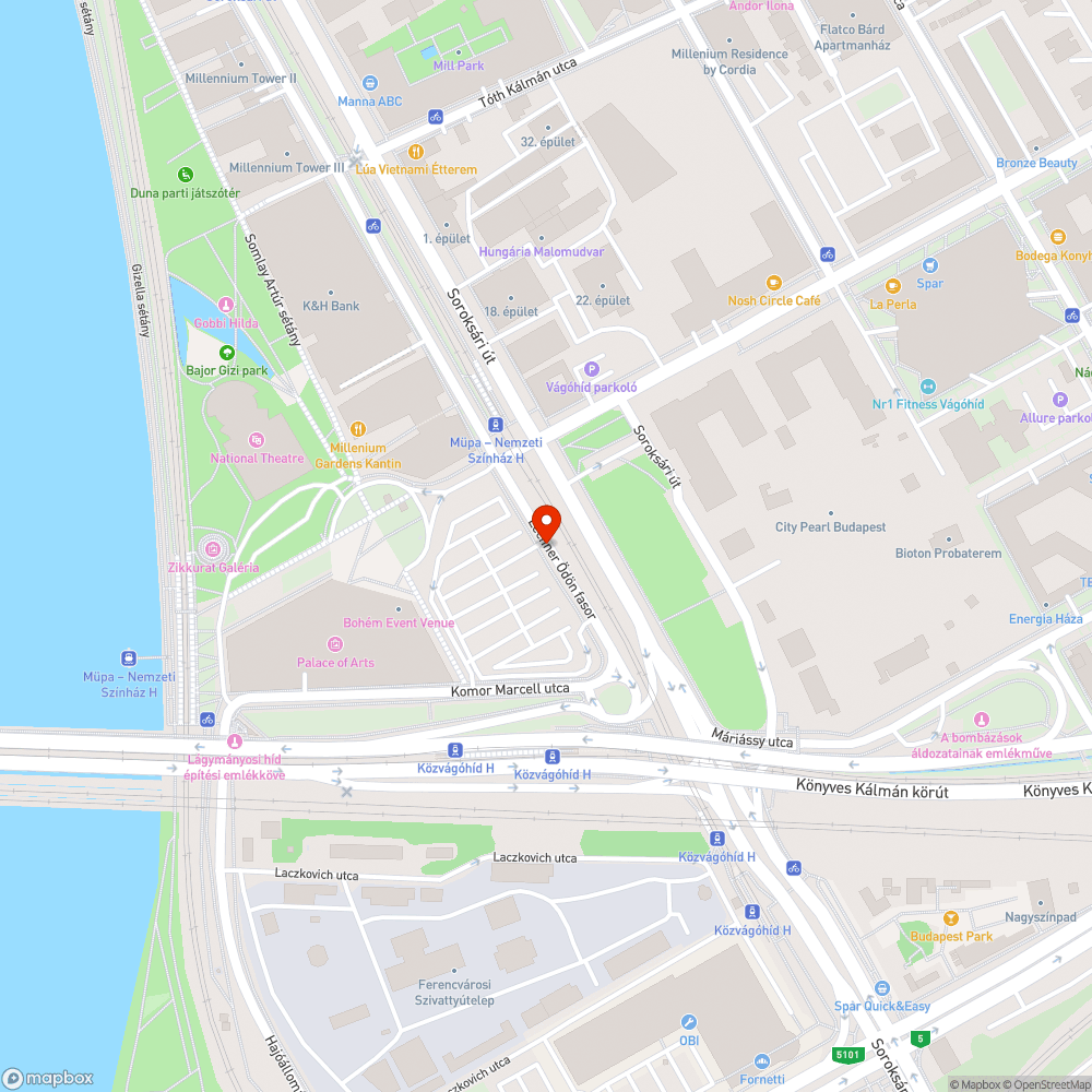 Töredezett járda bejelentés helye