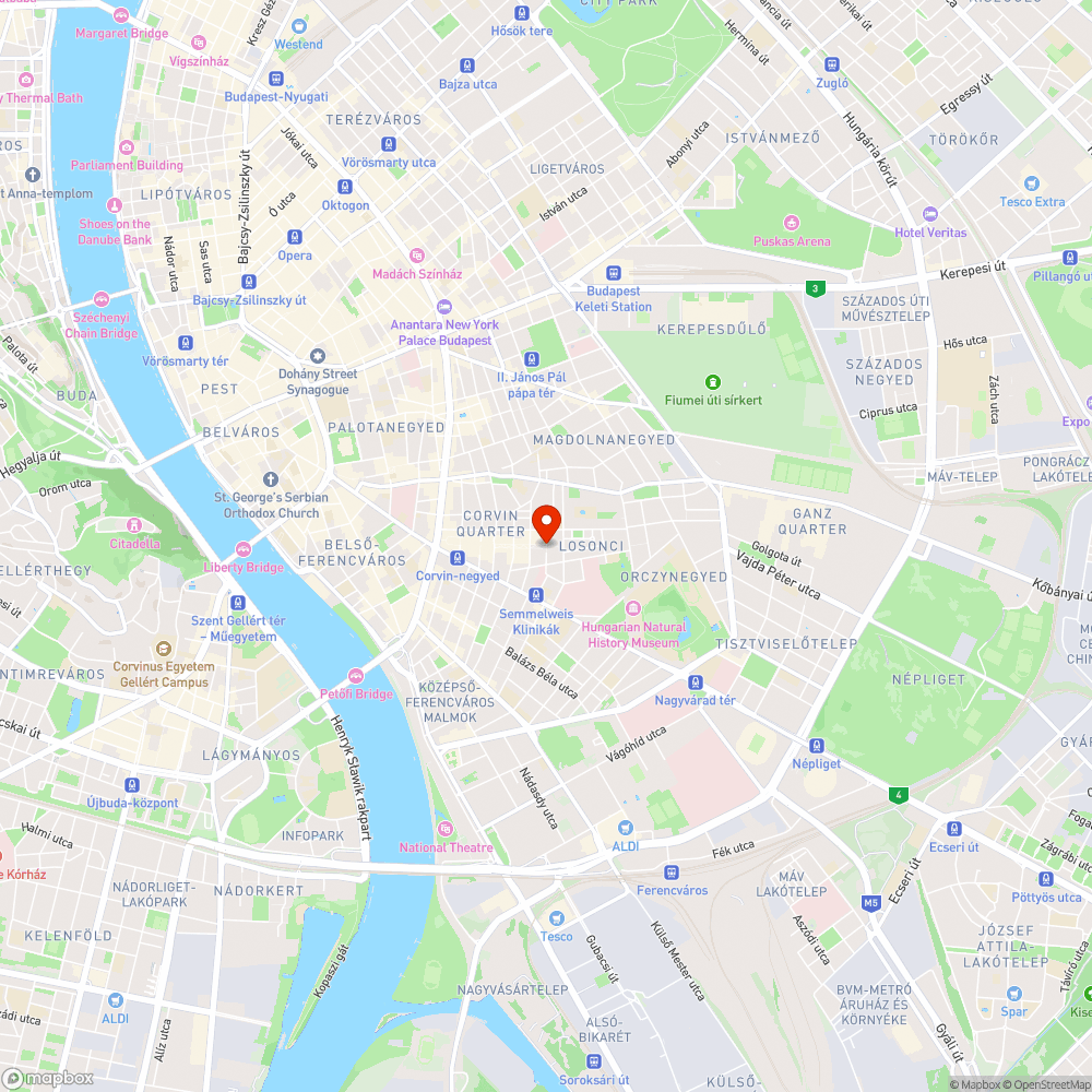 Beszakadt közműfedél bejelentés helye