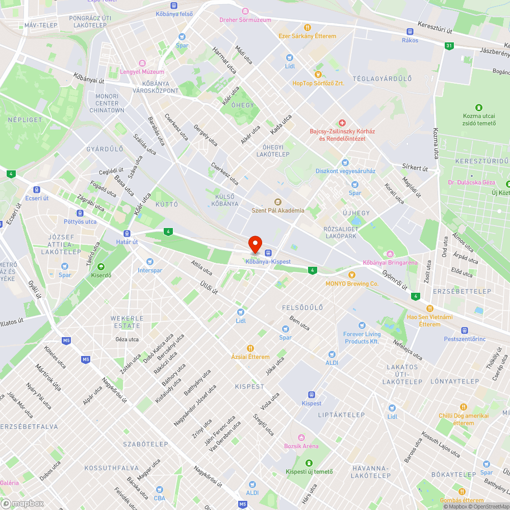 Betört burkolat bejelentés helye