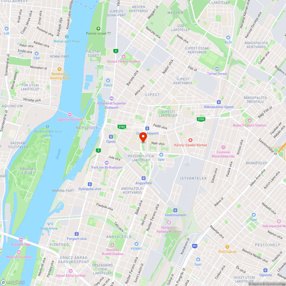 Elhanyagolt park bejelentés helye