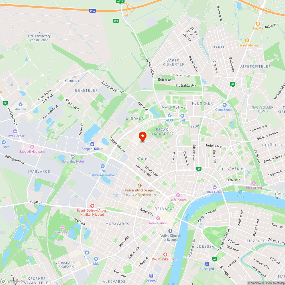 Szinte kikerülhetetlen kártyúk a Bibó István és Csaplár B. utcán bejelentés helye