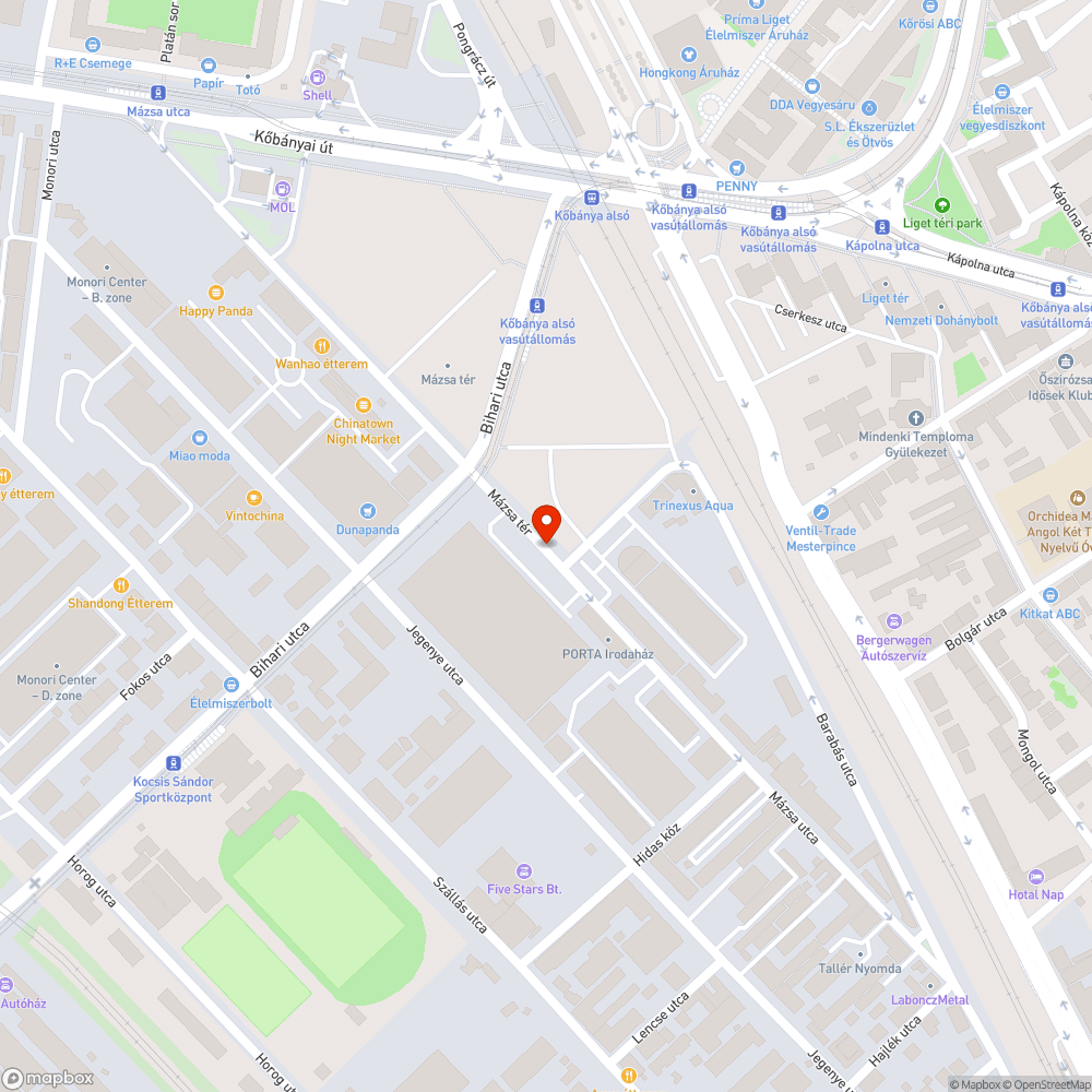 Elhagyott autó a Mázsa téren bejelentés helye