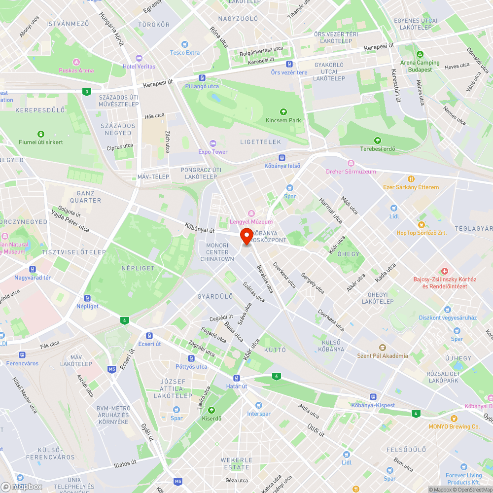 elhanyagolt 45.000 négyzetméteres "zöld" terület bejelentés helye