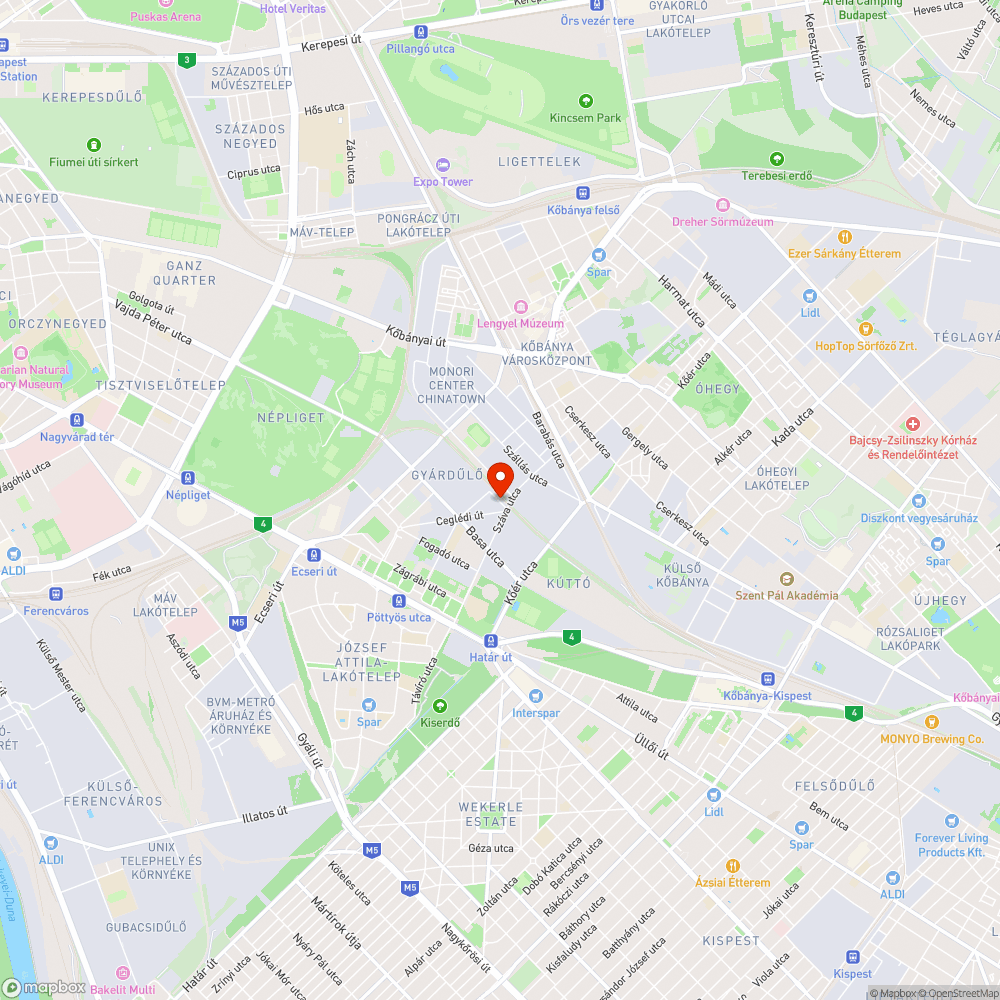 szemétkupacok a Teherkocsi utcában bejelentés helye