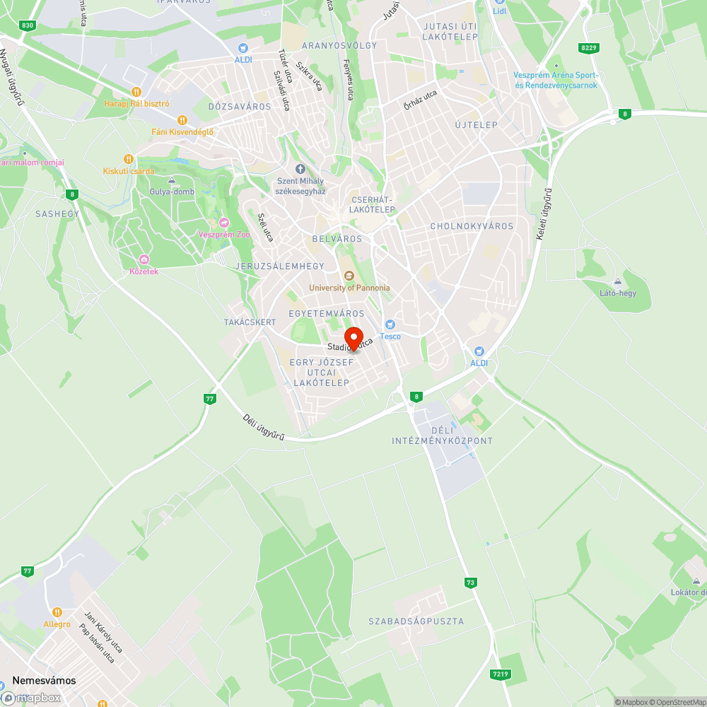 Nem belátható kereszteződés bejelentés helye