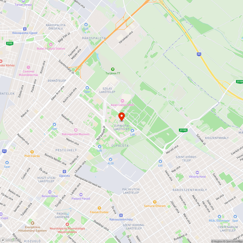 Elhanyagolt park bejelentés helye