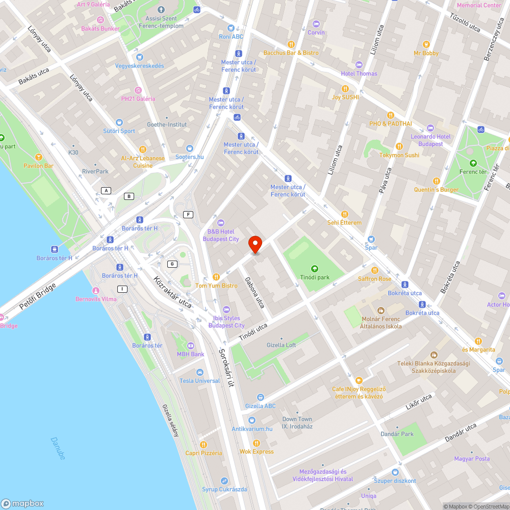 Gazdátlan autó bejelentés helye