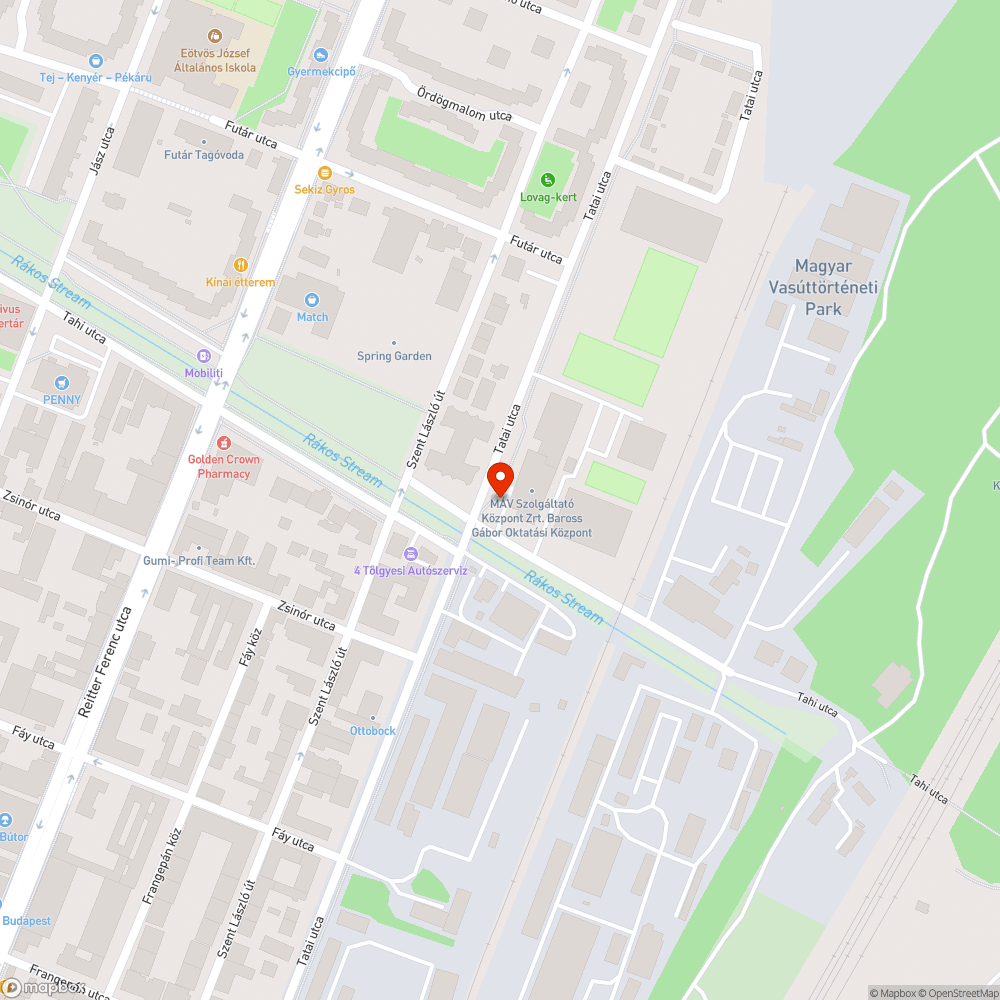 Óriási bukkanó a bicikliúton bejelentés helye