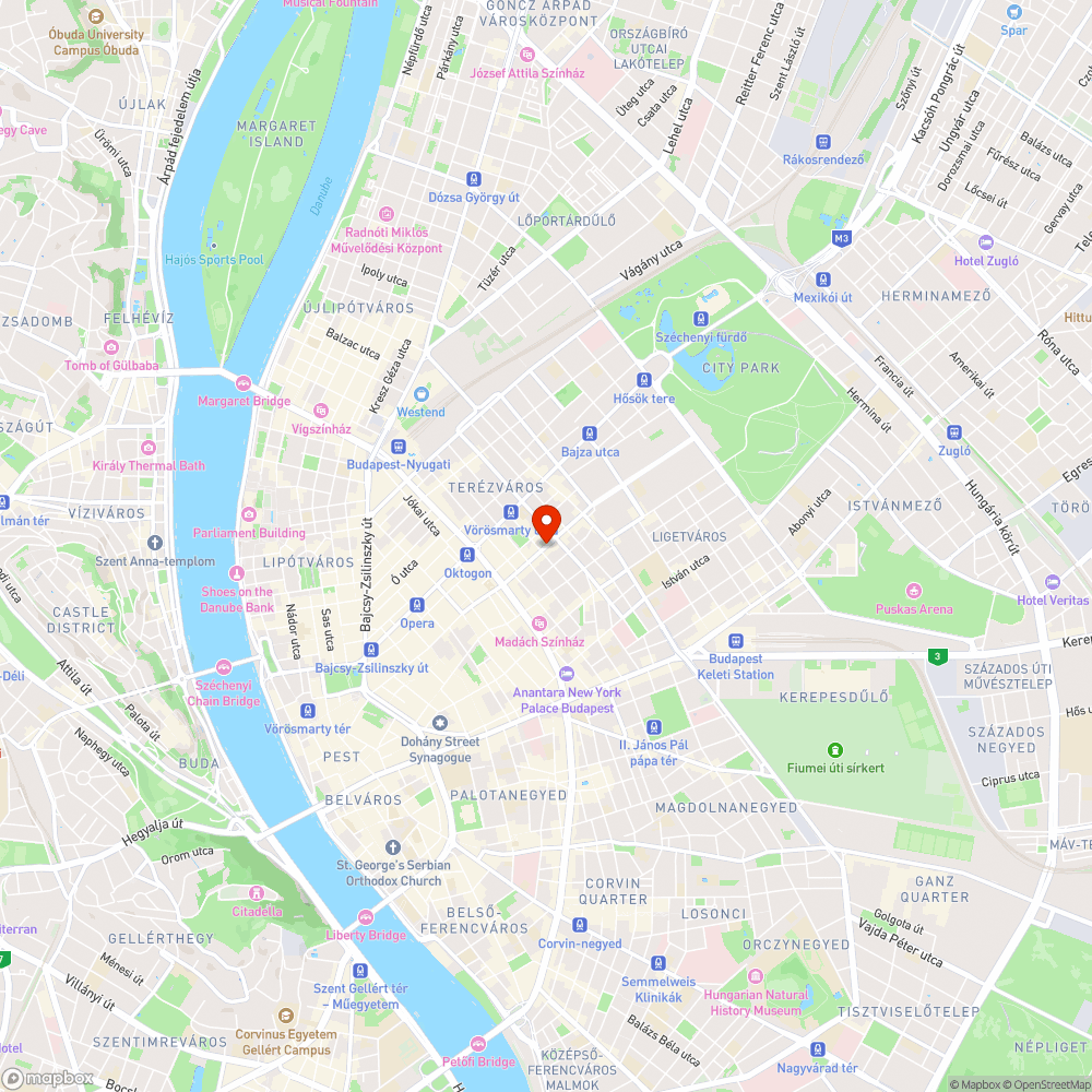 Hiányzó burkolatú, repedt, balesetveszélyes járda Király utca bejelentés helye