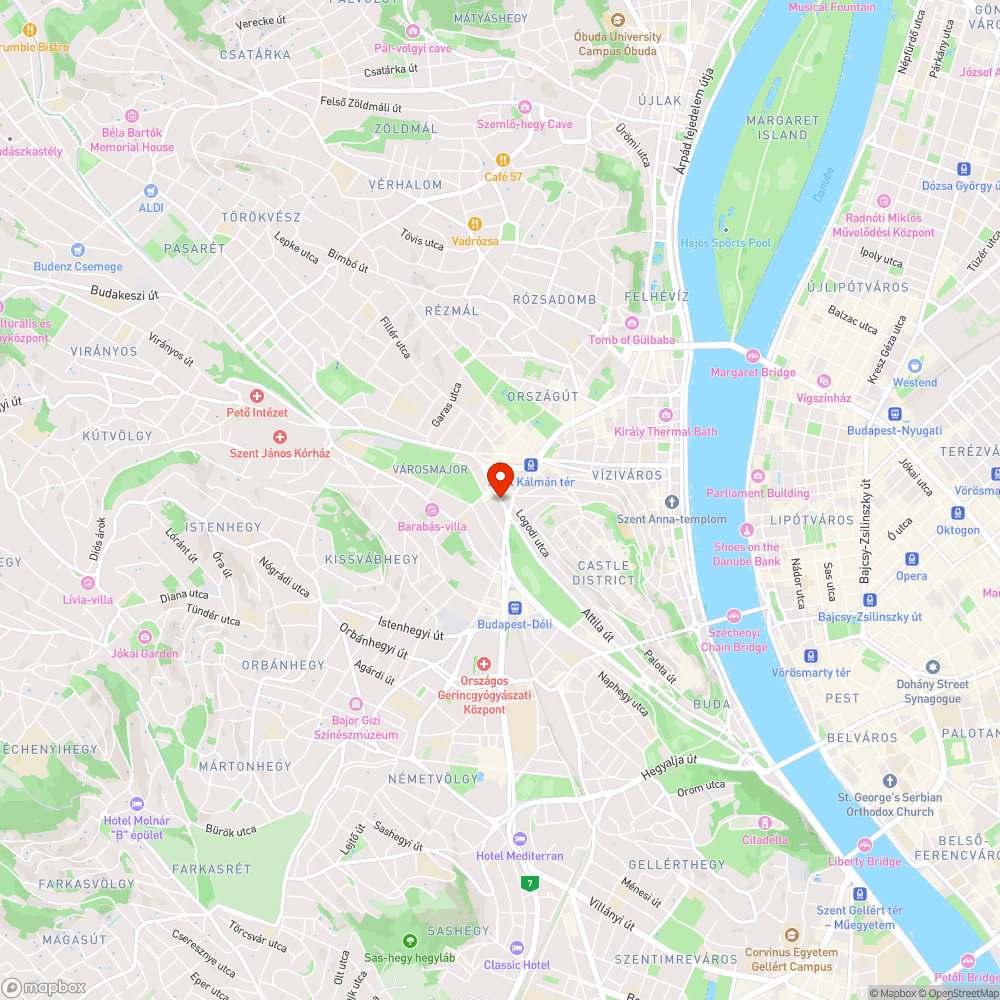 Elhagyott jármű bejelentés helye