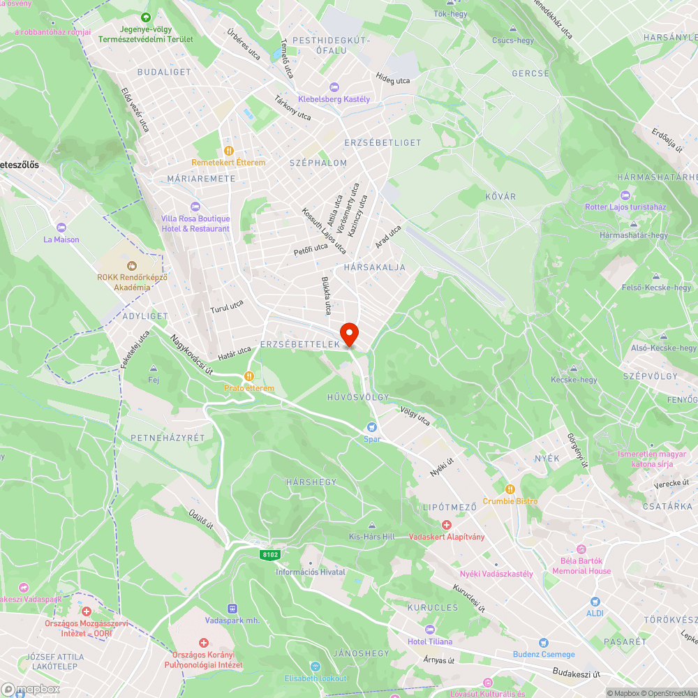 Hiányzó útburkolati jelek bejelentés helye