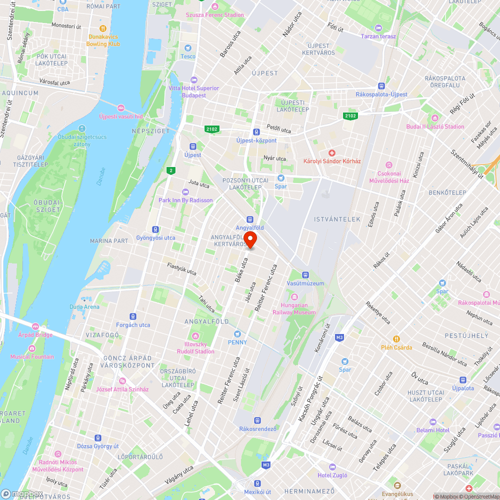 Roncsautó bejelentés helye