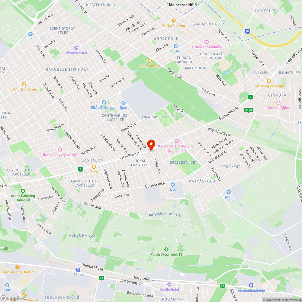 Sok a zöldség! bejelentés helye