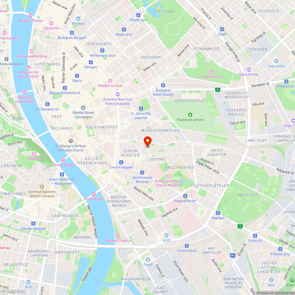 Kidőlt telefonfülke bejelentés helye