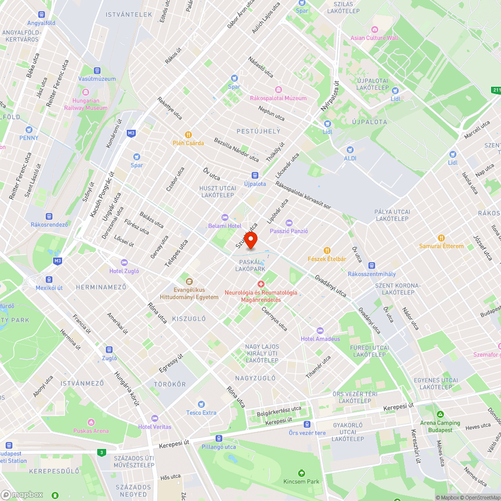 Elhagyott Seat bejelentés helye