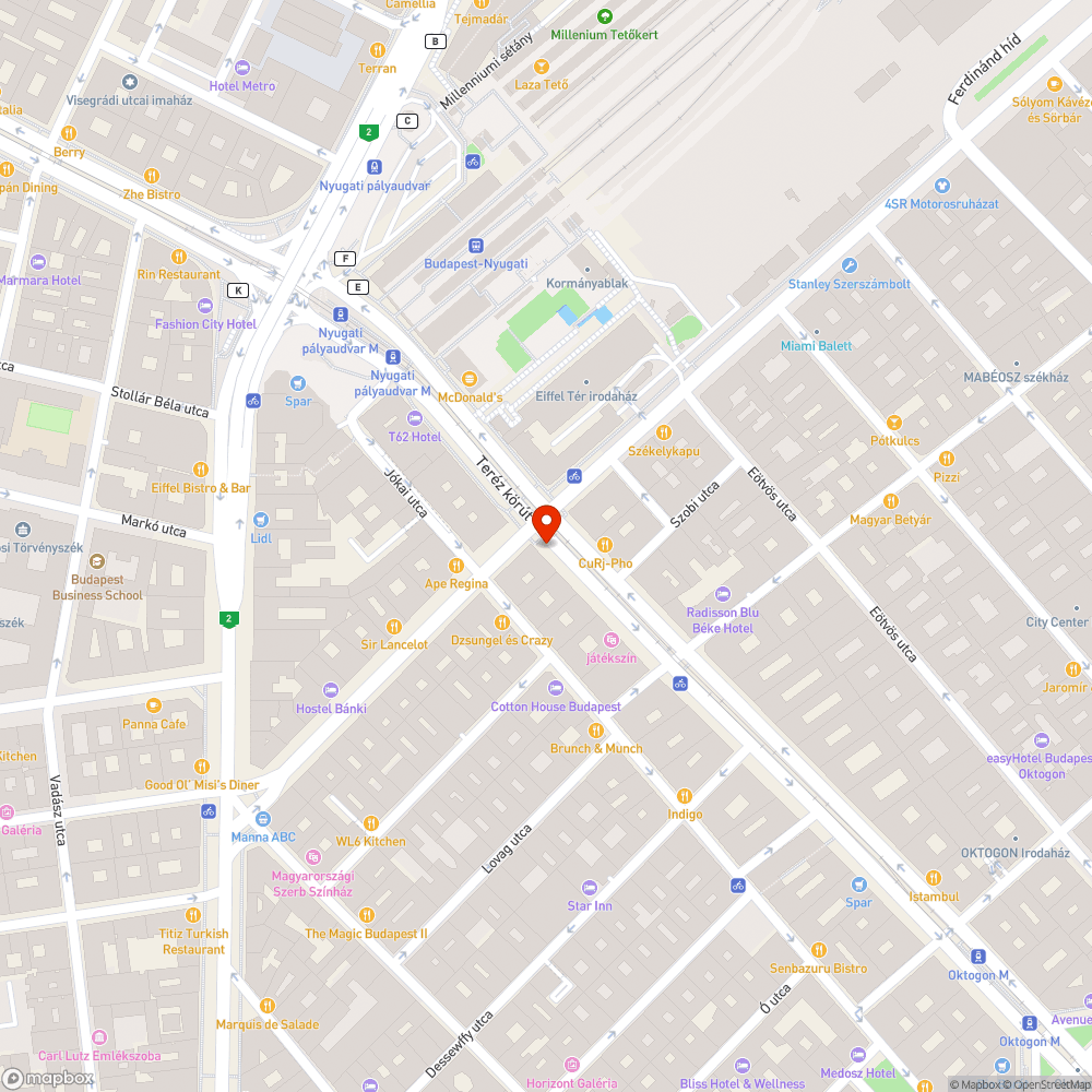 Elhagyott robogó bejelentés helye