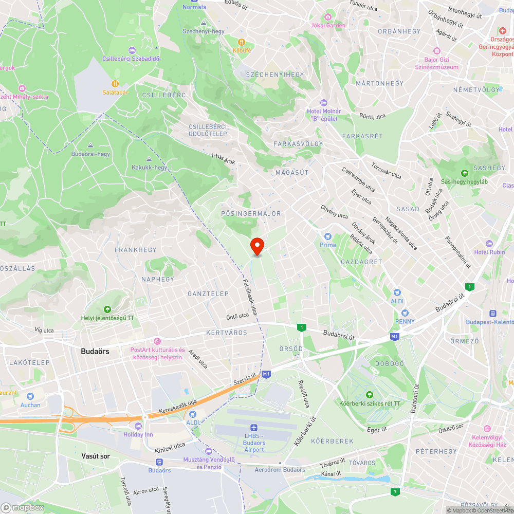 Illegális szemétlerakatok az út mellett bejelentés helye