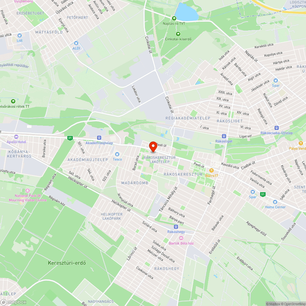 Tócsa tócsát ér... bejelentés helye