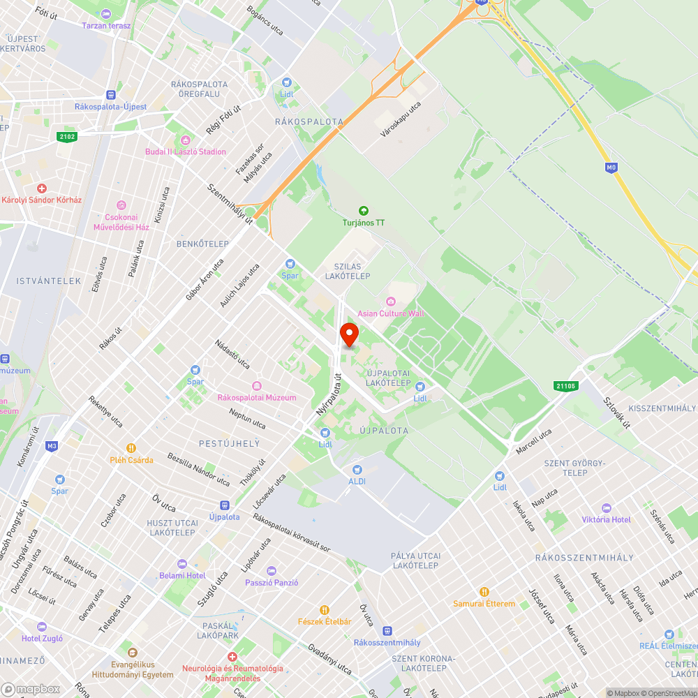 Törött korlát bejelentés helye