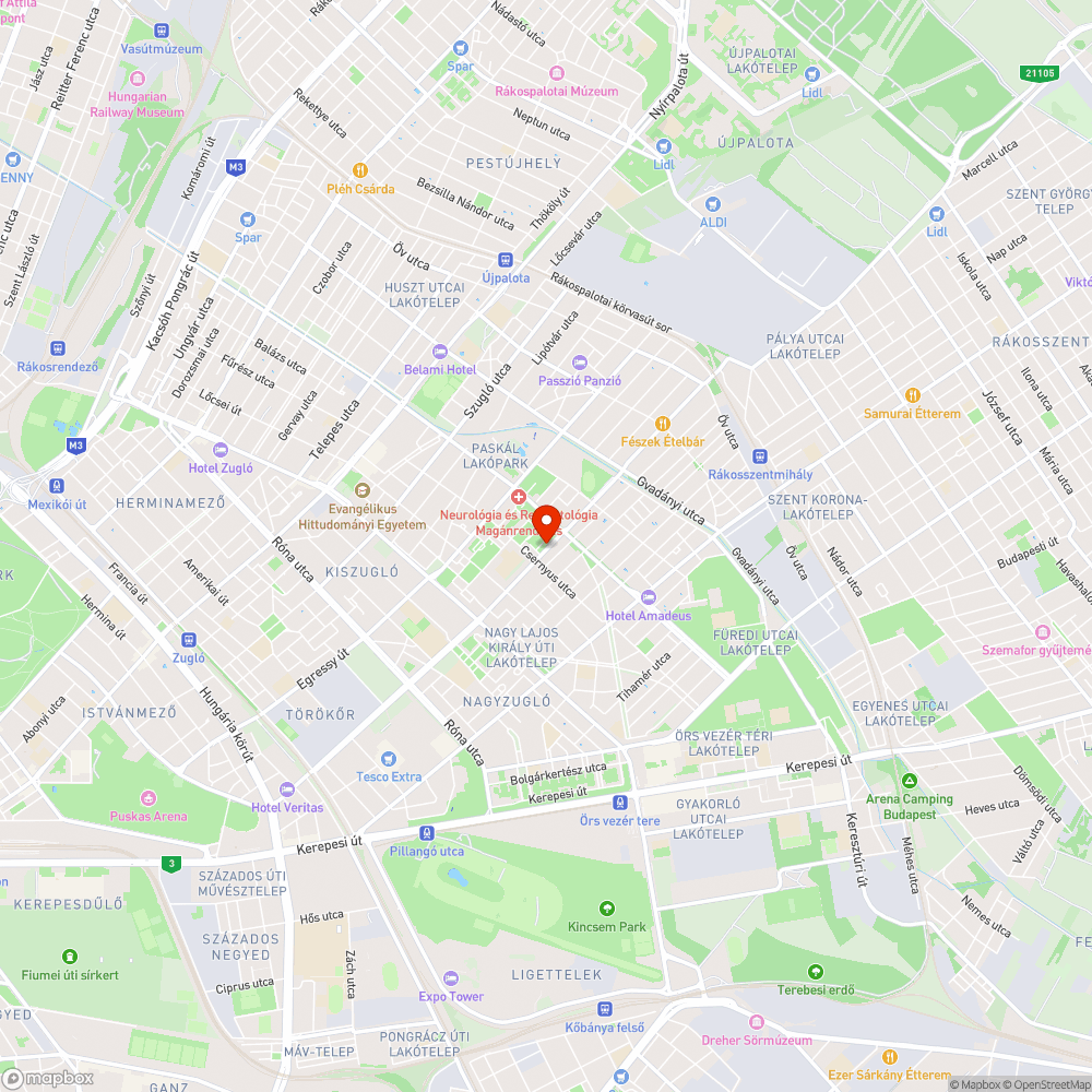 Zöldhulladék a parkolóban bejelentés helye