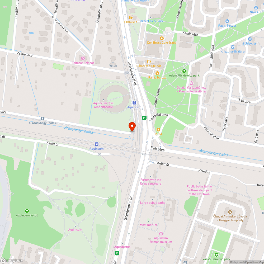 Parlagfű a gyalogos híd mellett bejelentés helye