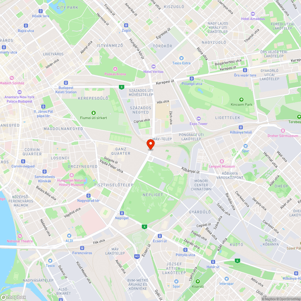 Gaz mindenfele bejelentés helye