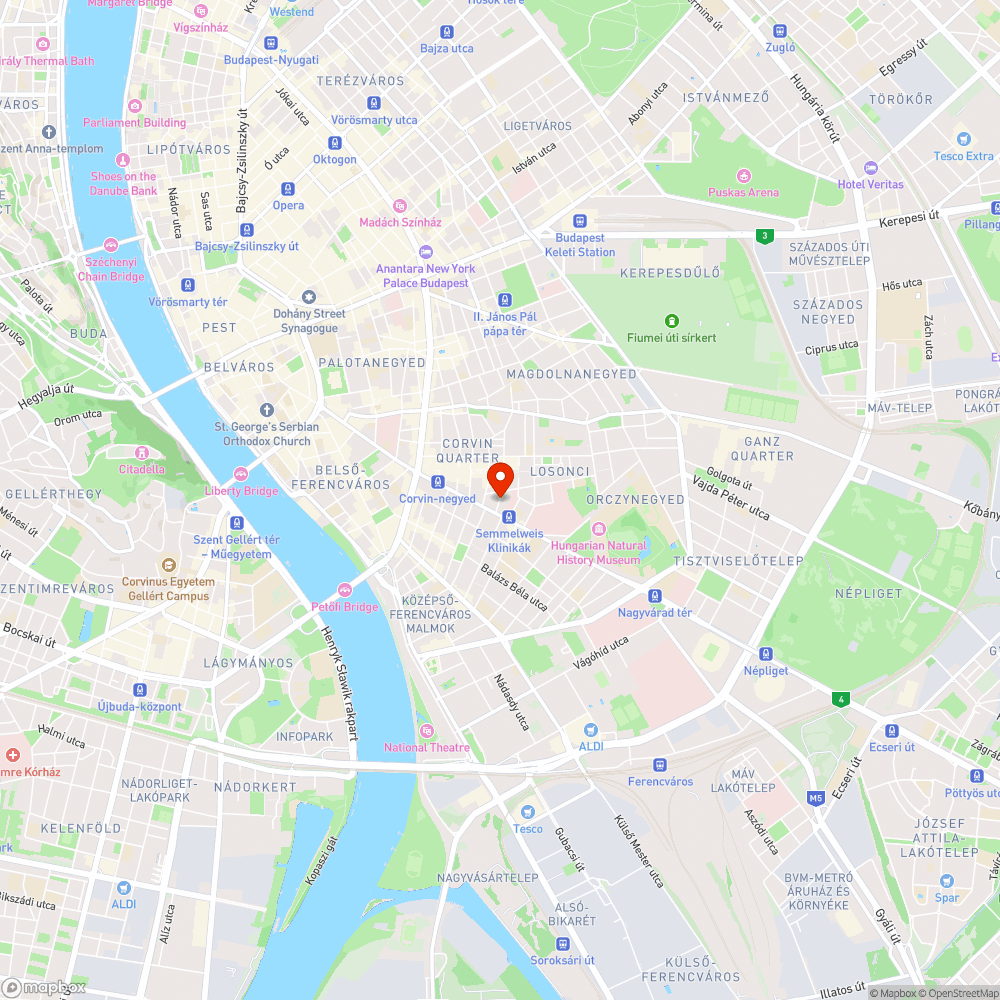 Omlásfélben lévő járdaszegély bejelentés helye