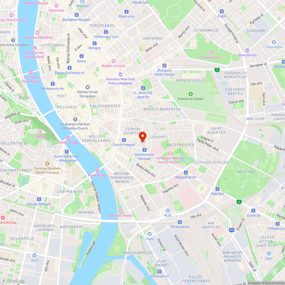 Süllyedésben lévő aknafedél és úttest bejelentés helye