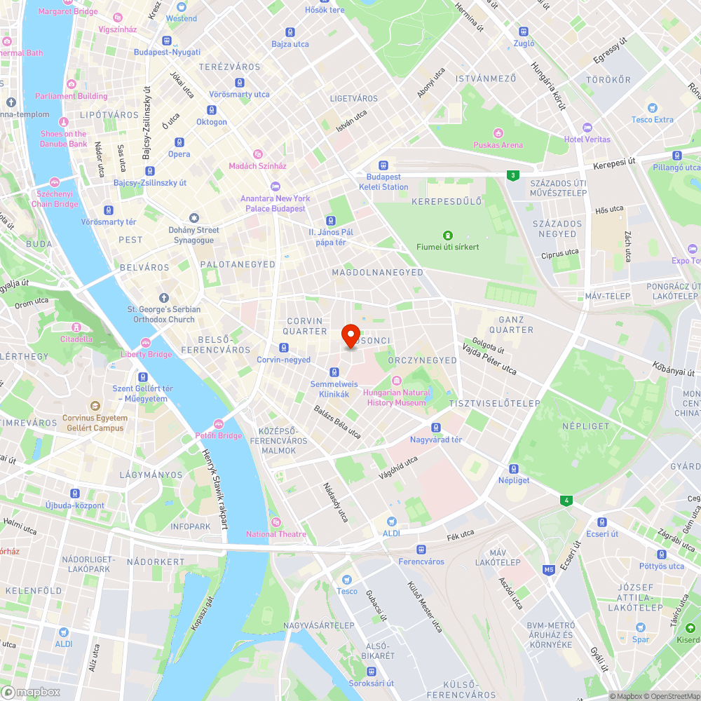 Gyomokba borult járda és egyebek - Tömő utca bejelentés helye