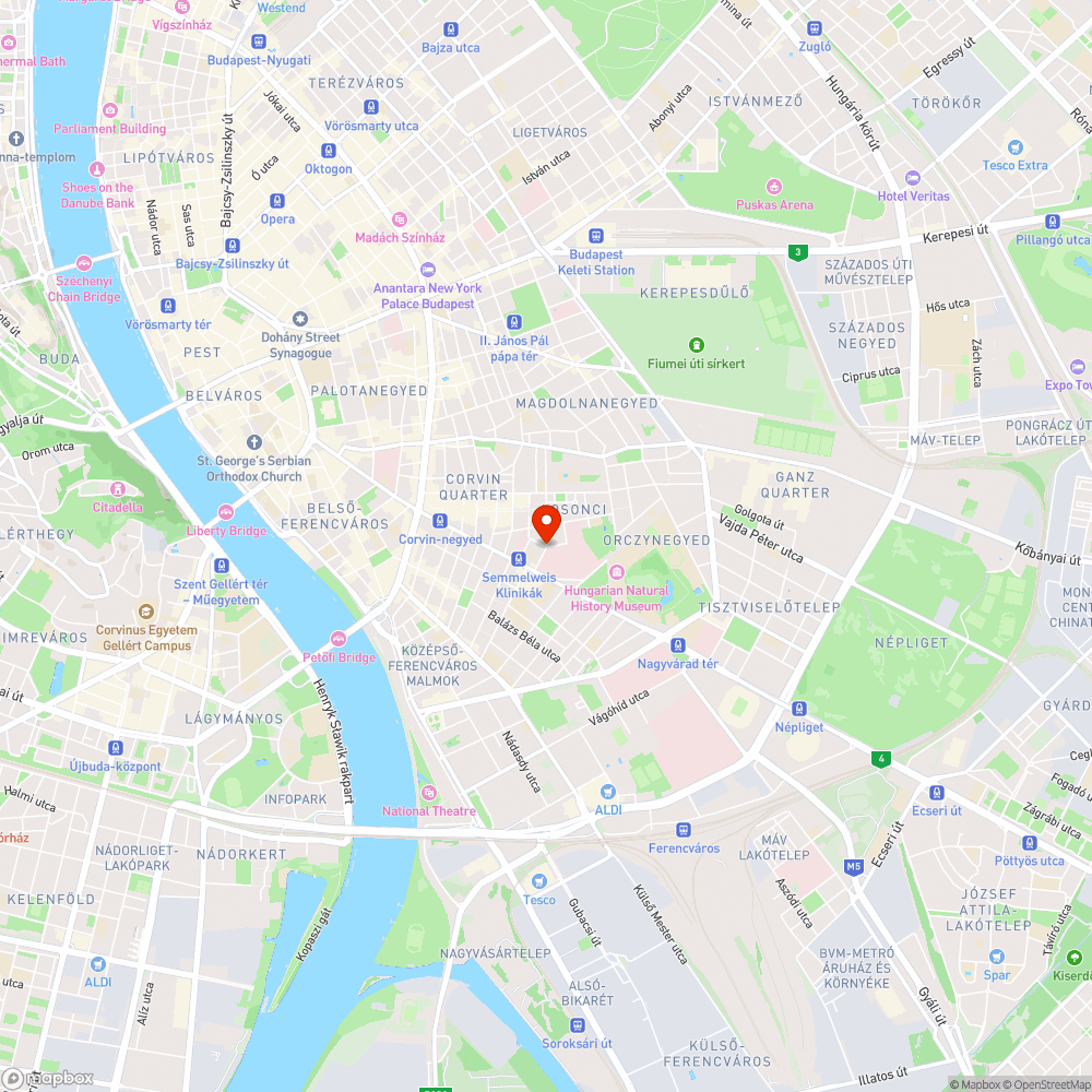 Sérült és ramaty állapotban lévő szemétgyűjtő bejelentés helye