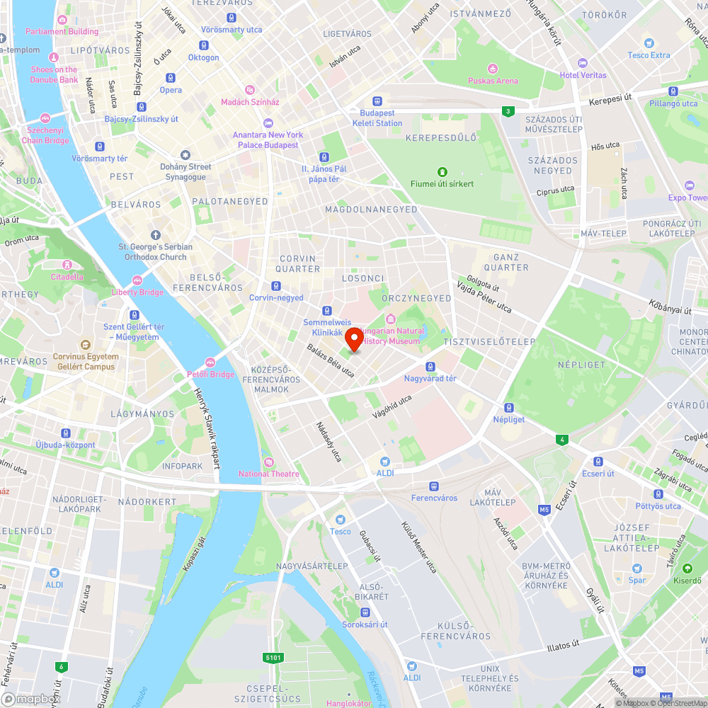 Szemétkupac bejelentés helye