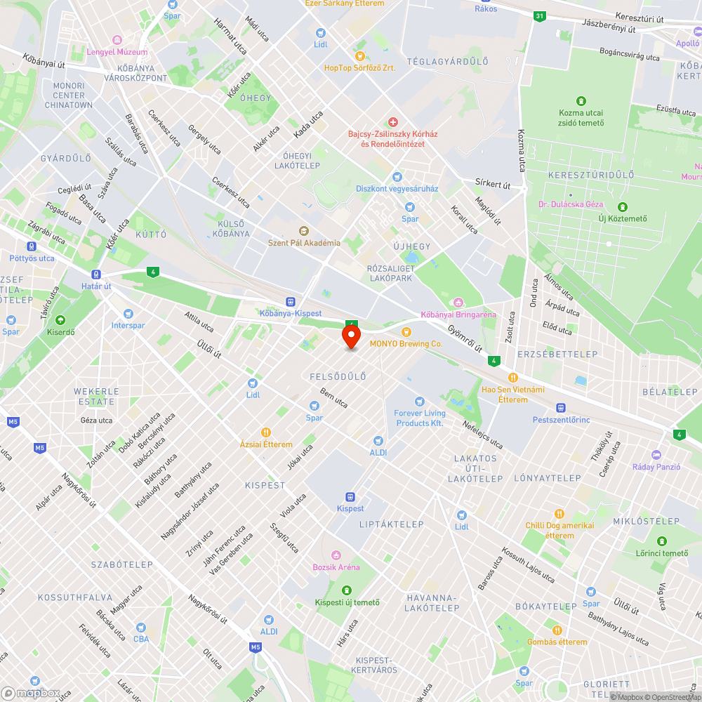 Utcanévtábla leamortizálódott - Aulich utca bejelentés helye