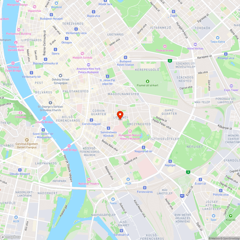 Úthibák tömege a Tömő utca 25. sz. előtt. bejelentés helye