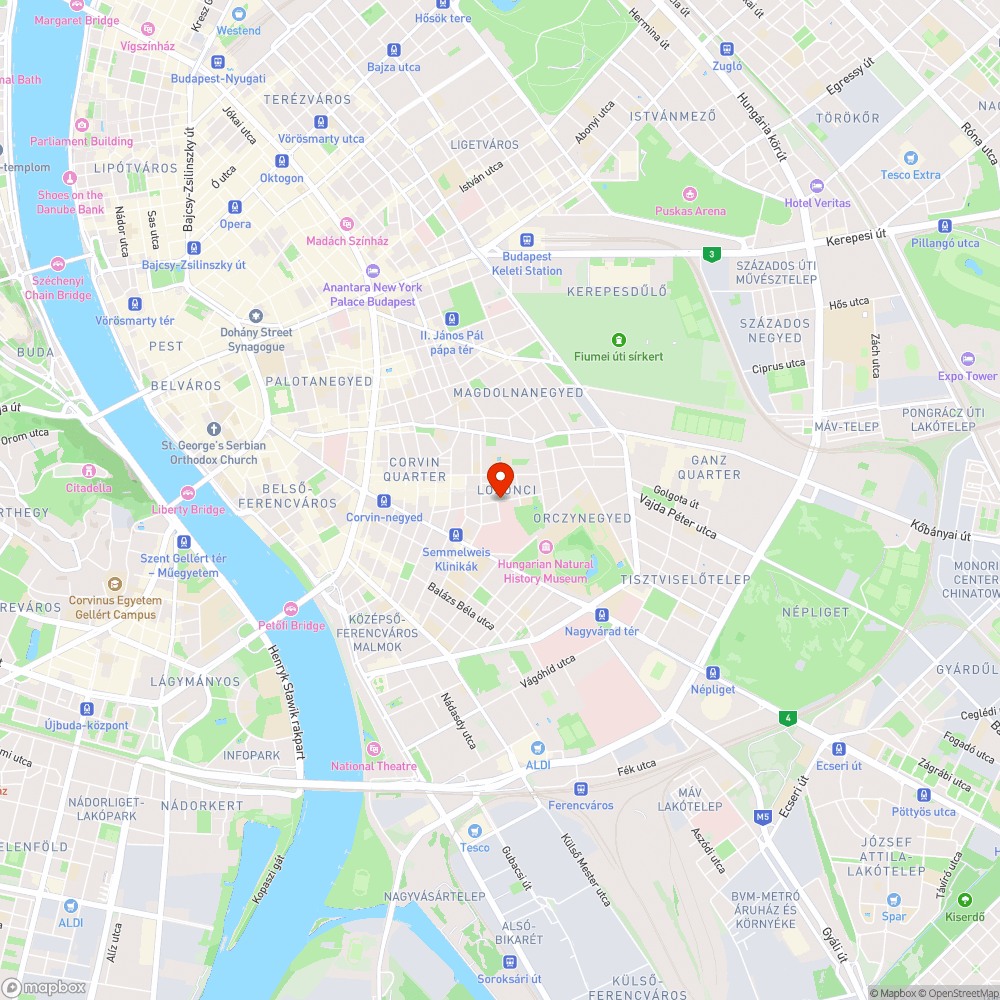 Rossz állapotú, balesetveszélyes járda a Tömő utcában bejelentés helye