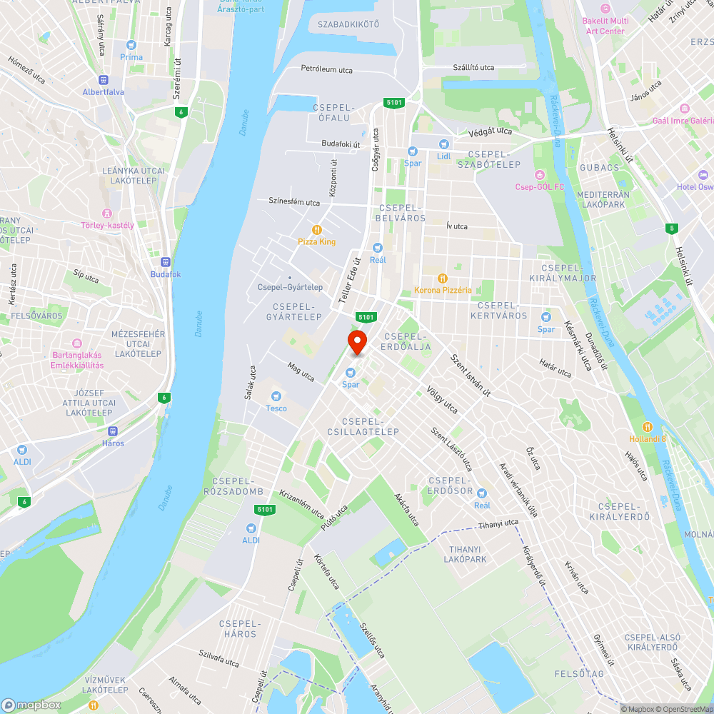 Kidöntött tábla bejelentés helye