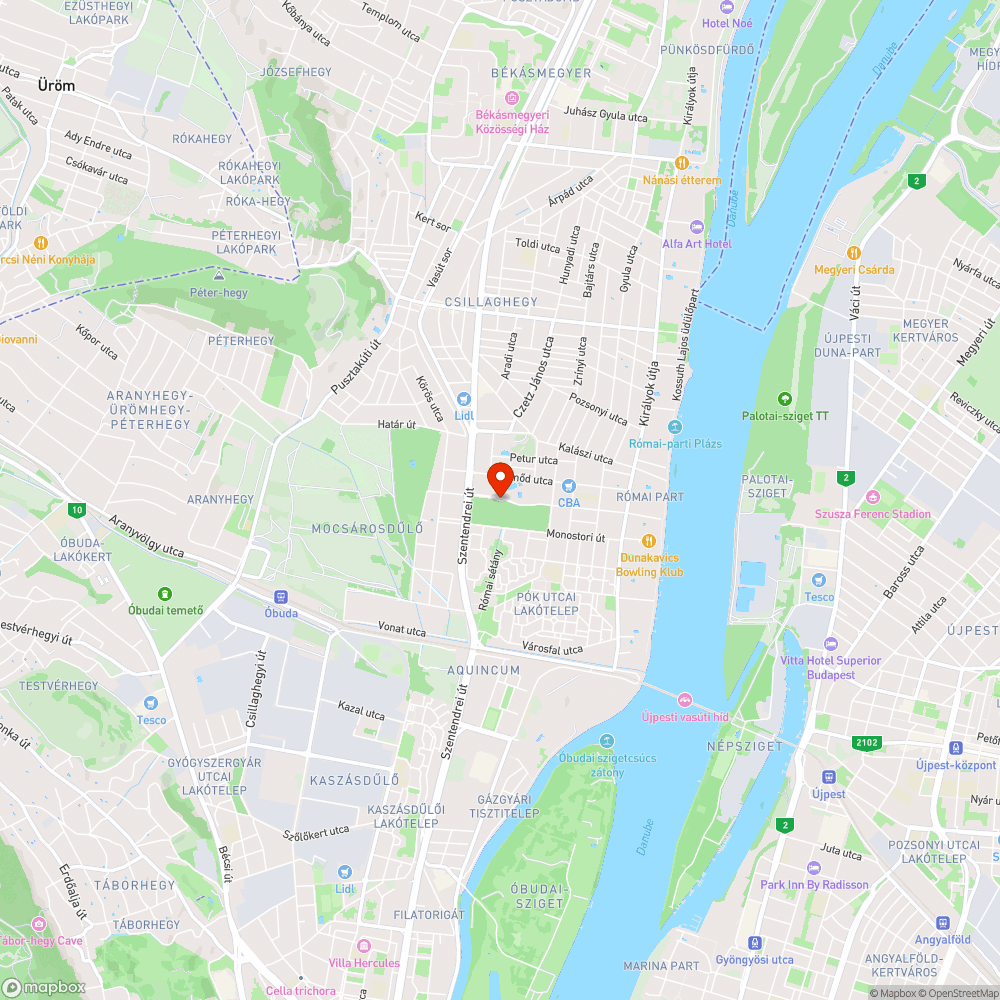 Hiányzó KRESZ tábla Római Strandfürdőnél bejelentés helye